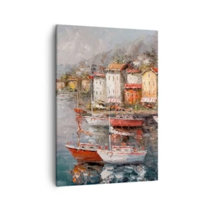 Obraz na plátně - Romantický přístav - 50x70 cm