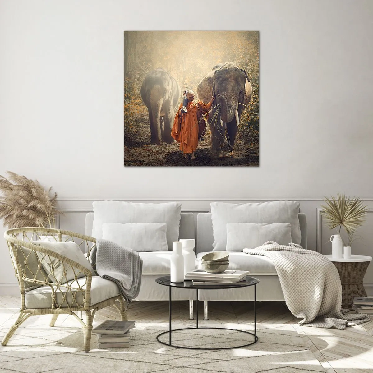 Obraz na skle - Plné pochopení - 60x60 cm