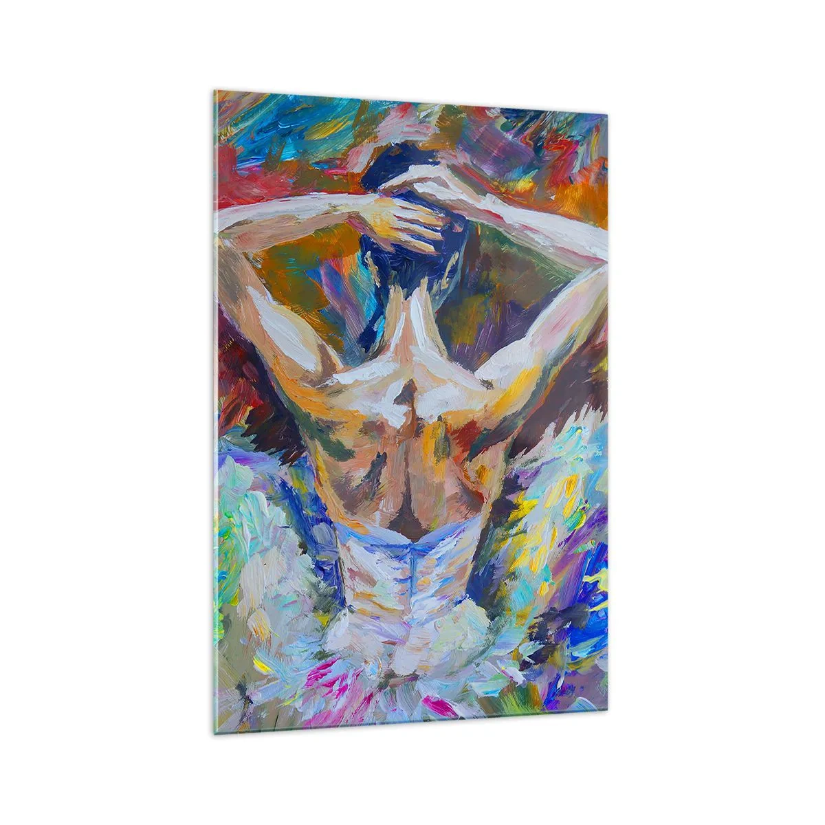 Obraz na skle - To může být všechno - 70x100 cm