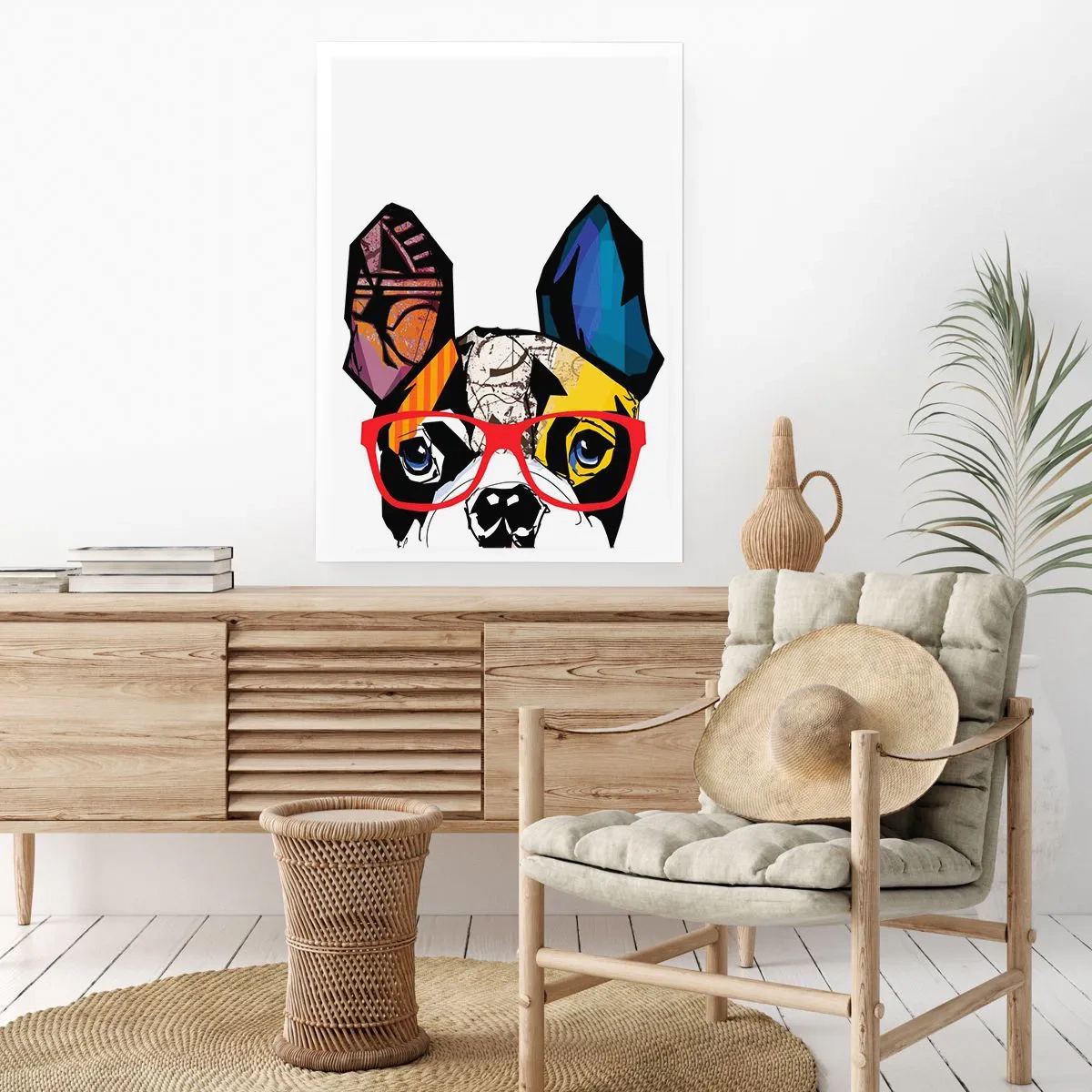 Plakát - Intelektuál - 40x50 cm