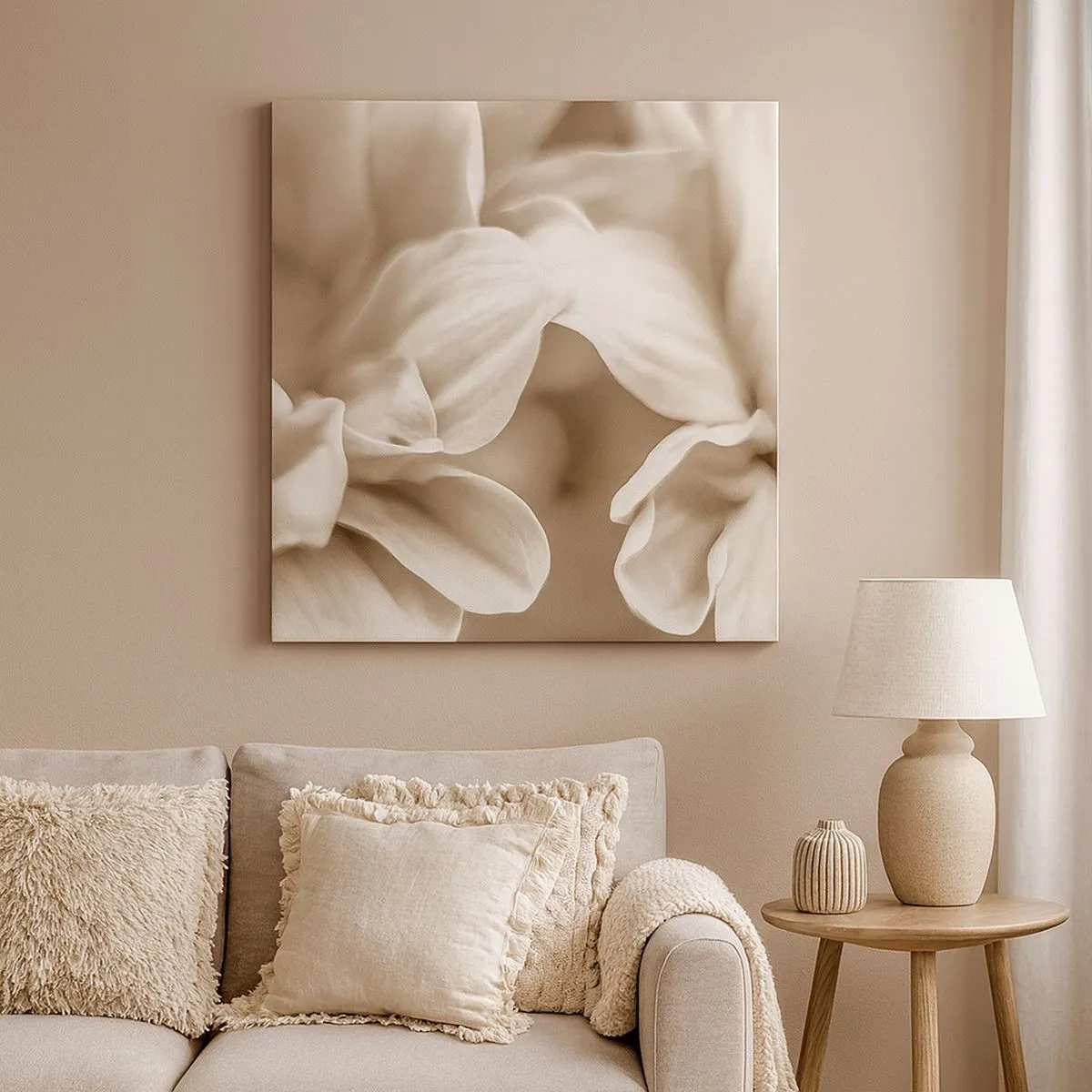 Obraz na plátně - Něžné jako úsměv - 30x30 cm