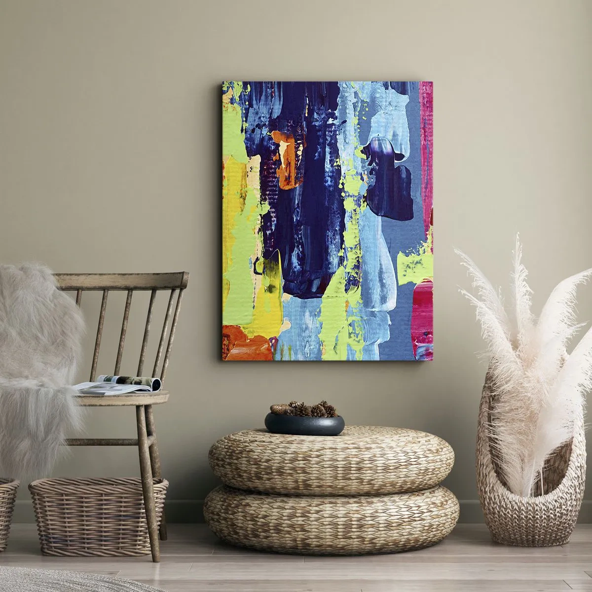 Obraz na plátně - Život je krásný! - 50x70 cm
