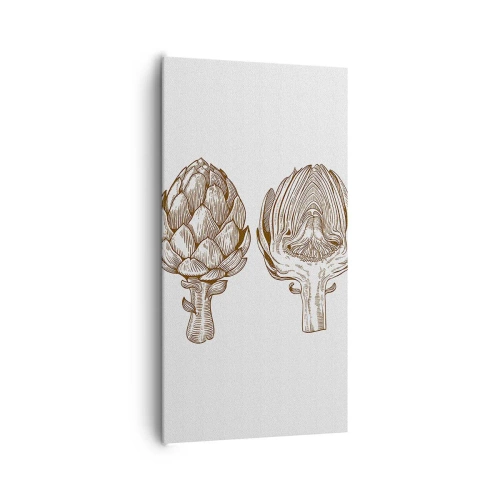 Obraz na plátně - Hodiny anatomie - 65x120 cm