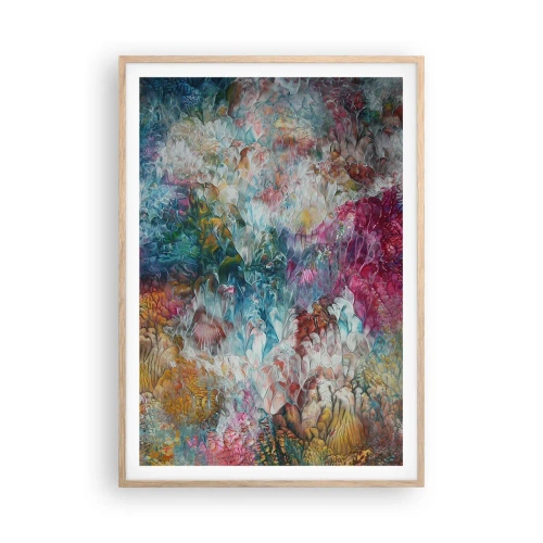 Plakát v rámu světlý dub - V plném rozkvětu - 70x100 cm