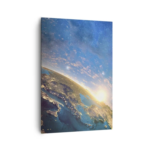 Obraz na plátně - Podívejme se na sebe s odstupem - 70x100 cm