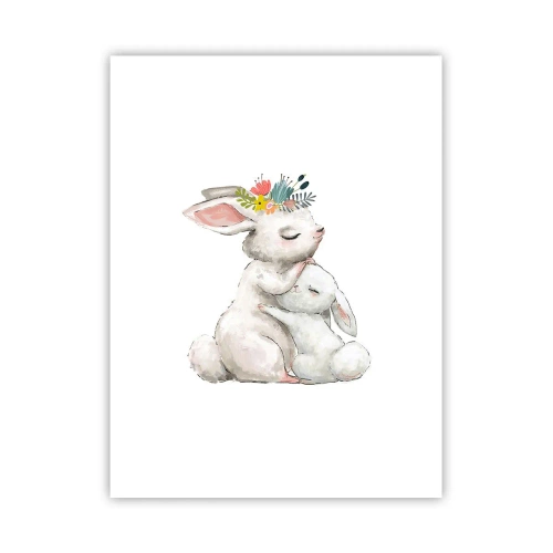 Plakát - Nejlepší je u mámy - 30x40 cm