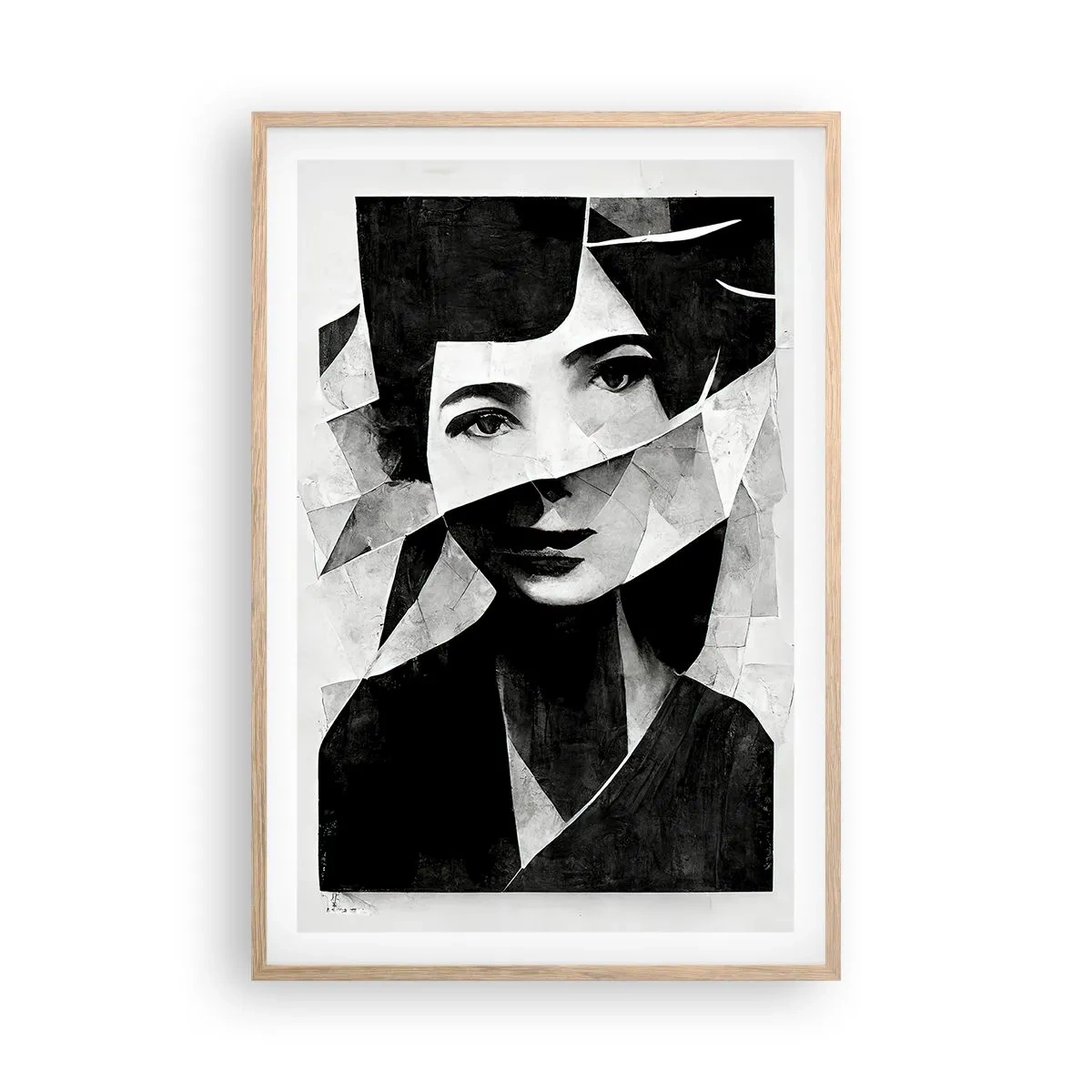 Plakát v rámu světlý dub - Něco o tobě… - 61x91 cm