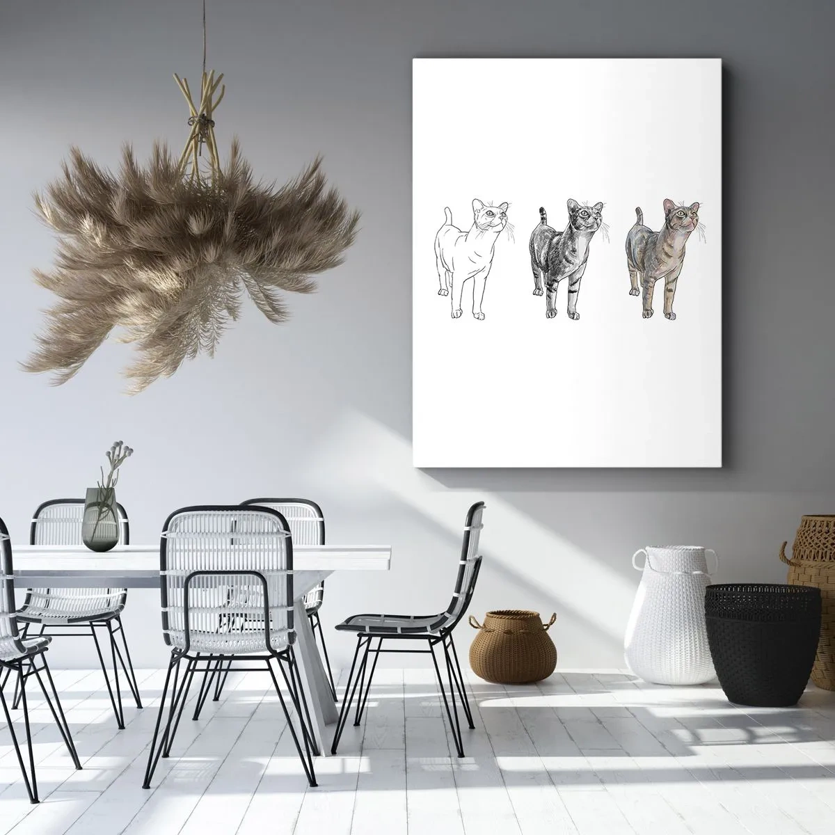 Obraz na plátně - Hodina kreslení - 80x120 cm