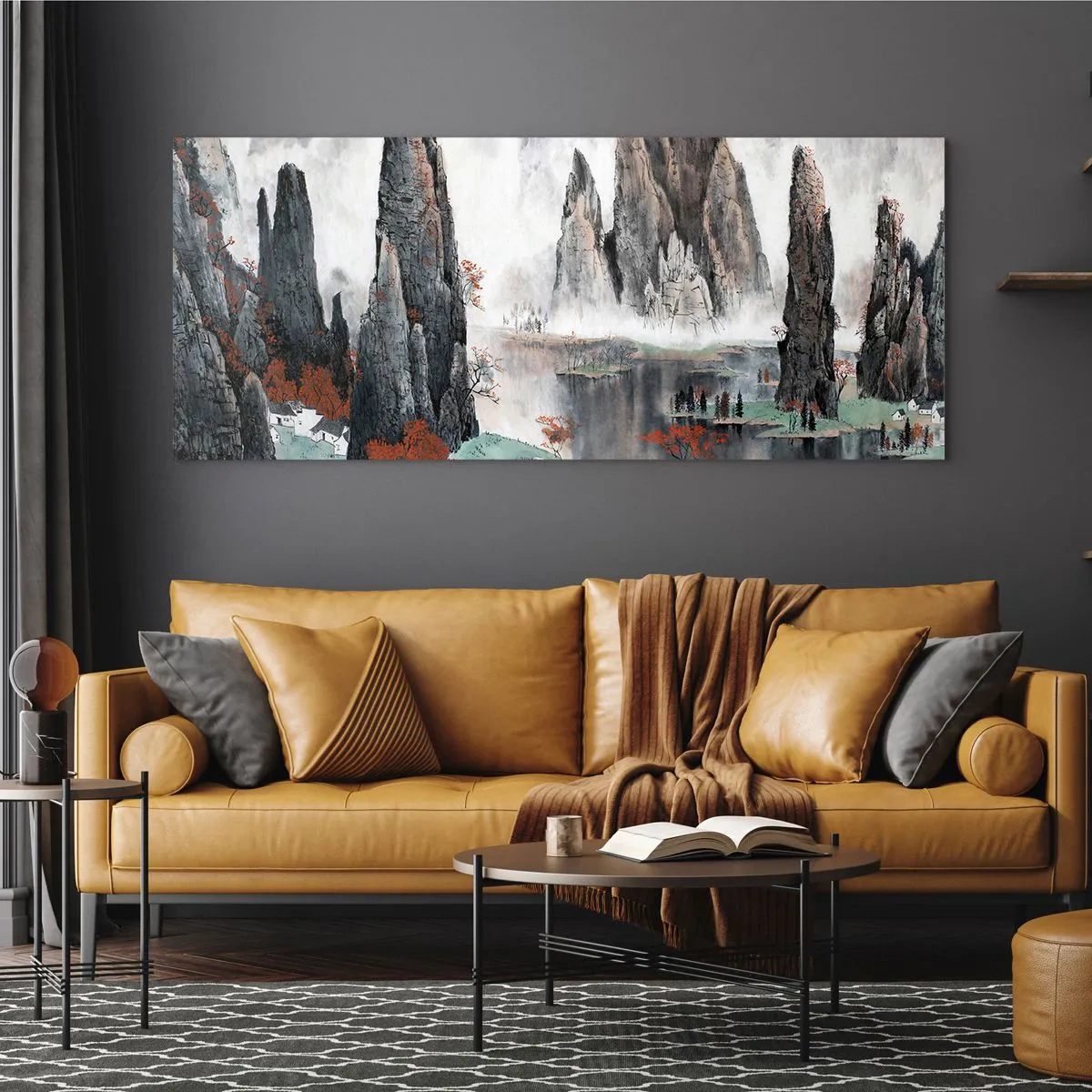 Obraz na skle - Mocní strážci - 100x40 cm