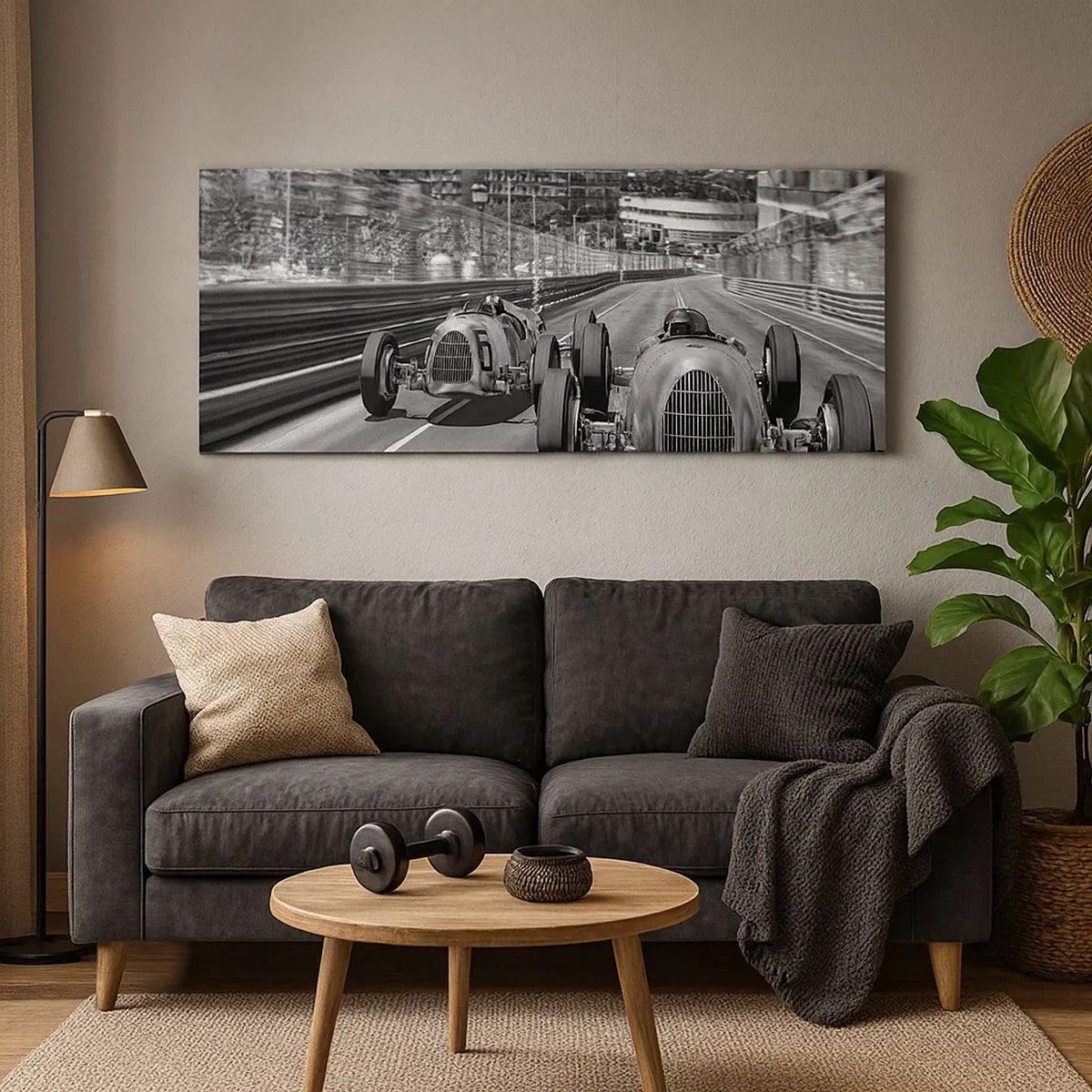 Obraz na plátně - Kdysi dávno v Monte Carlu - 100x40 cm