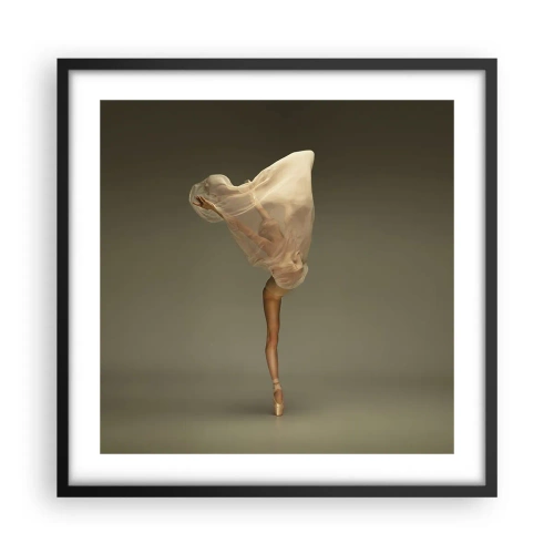 Plakát v černém rámu - Hned poletí - 50x50 cm