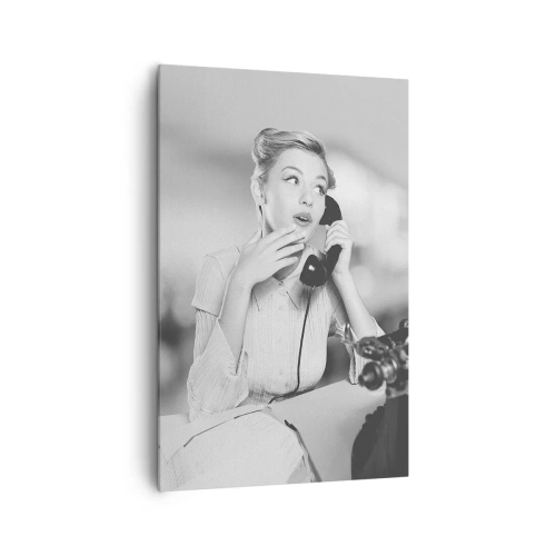 Obraz na plátně - Halo, tady jsou 50. léta. - 80x120 cm