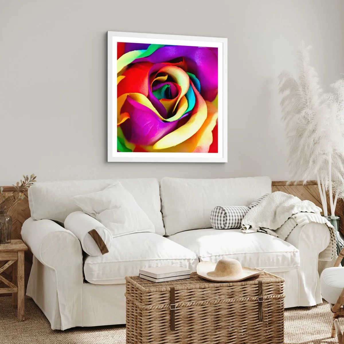 Plakát v bílém rámu - To není možné - 30x30 cm