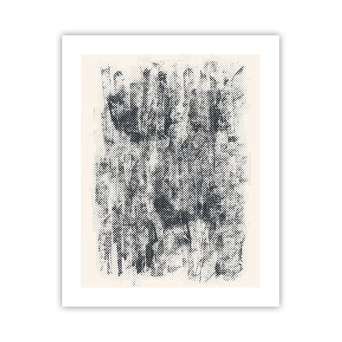 Plakát - Mlžná kompozice - 40x50 cm