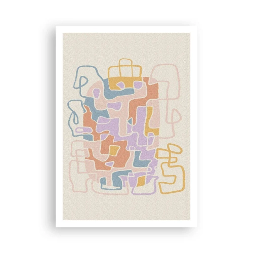 Plakát - Labyrint – veselé dobrodružství - 70x100 cm