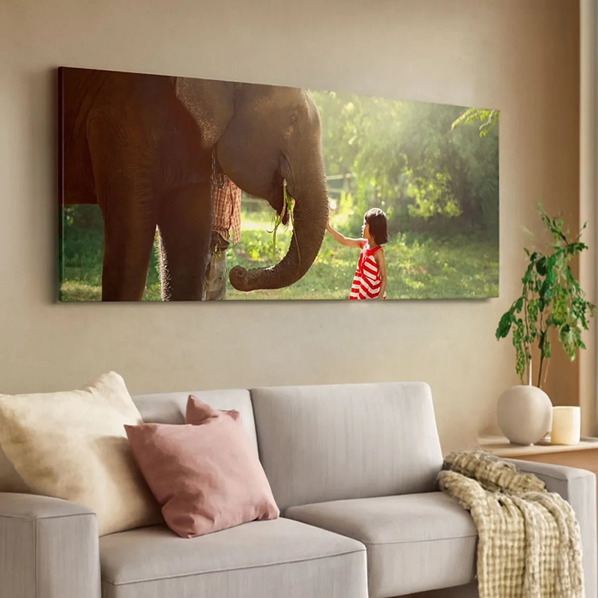 Obraz na plátně - Síla přátelství - 100x40 cm