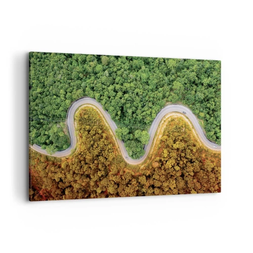 Obraz na plátně - Hranice a průlomy - 100x70 cm