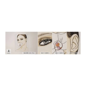 Vzor Fototapety Samolepicí Deluxe Sticker - Symbol elegance a krásy - Abstrakce, Kus, Žena - 100x30 cm