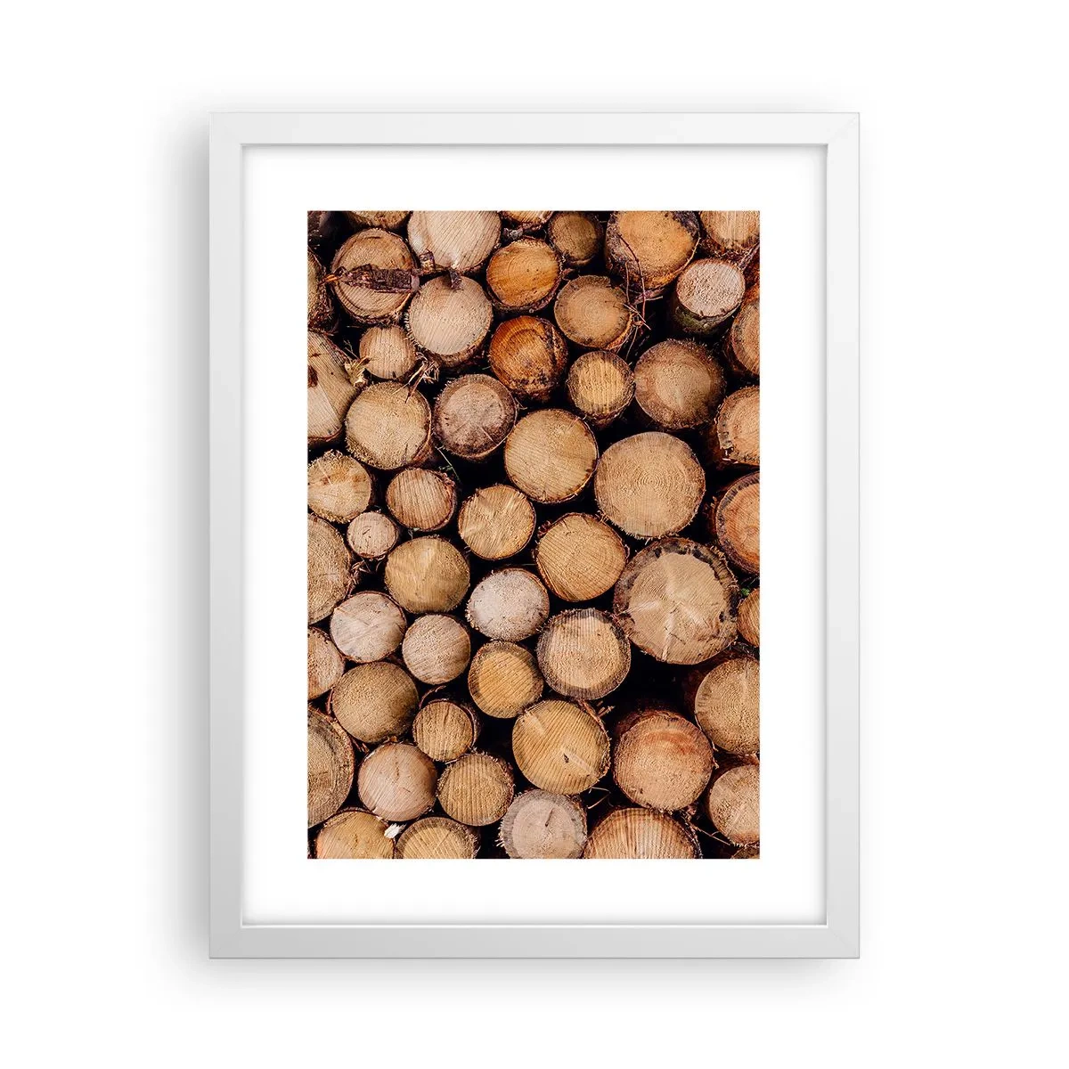 Plakát v bílém rámu - Nový začátek - 30x40 cm