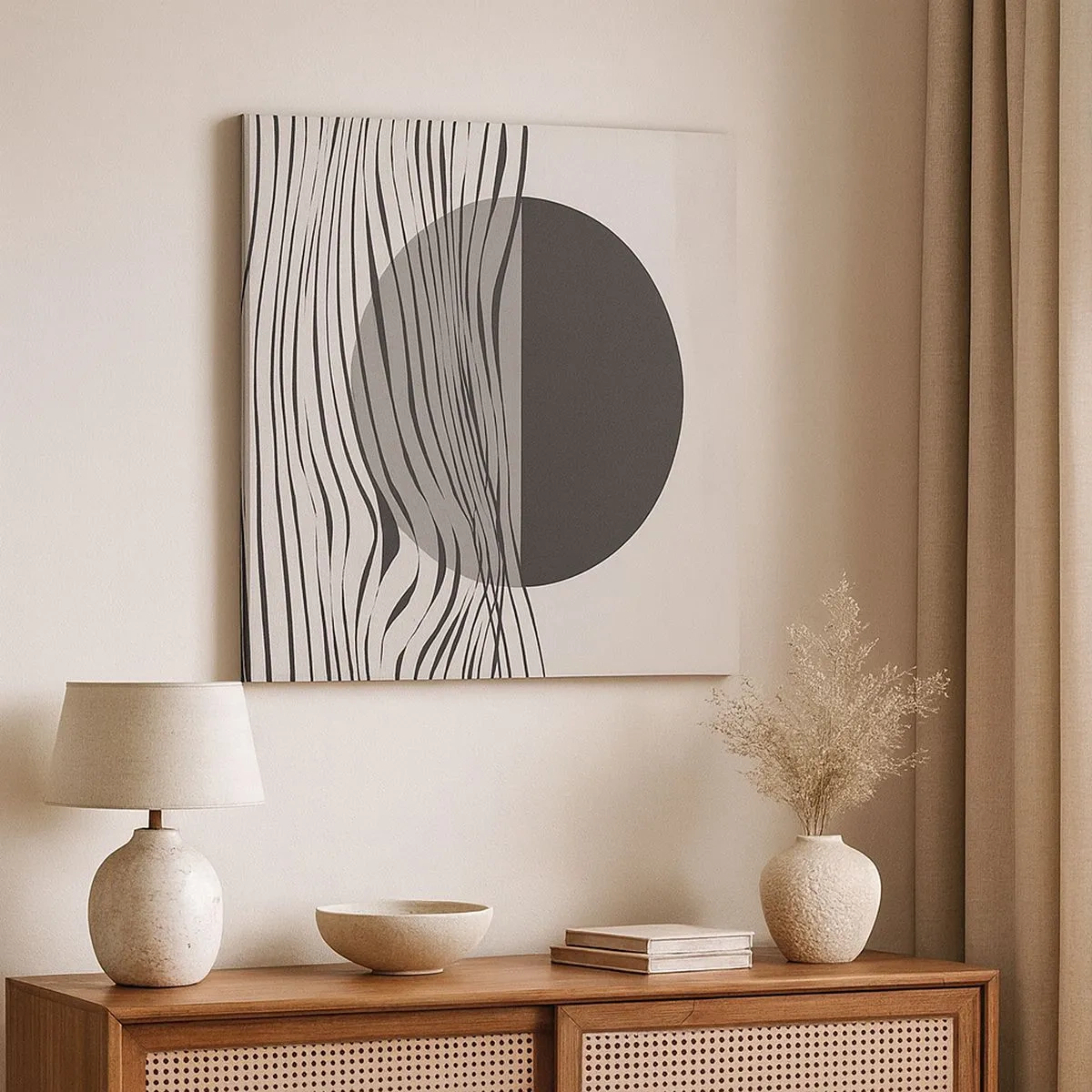 Obraz na plátně - Poloviční kompozice - 30x30 cm