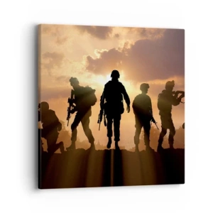 Obraz na plátně - Brothers in arms - 40x40 cm