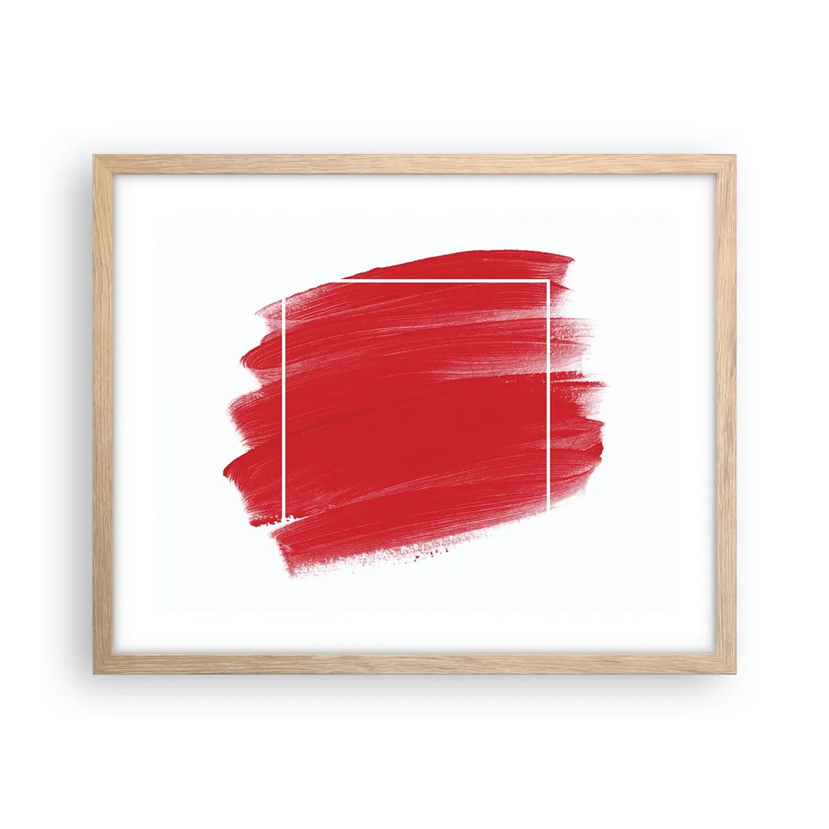 Plakát v rámu světlý dub - Mimo rám - 50x40 cm