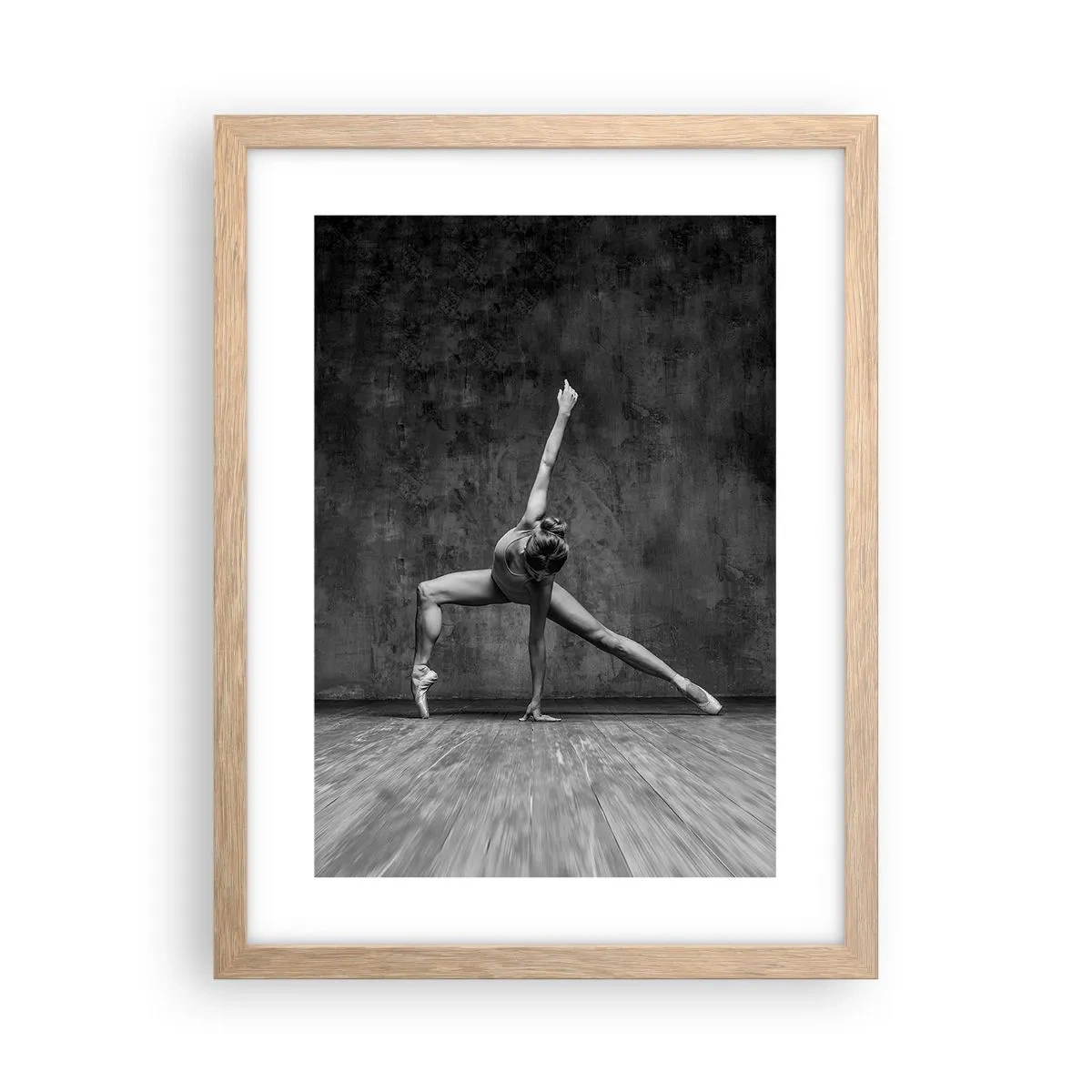 Plakát v rámu světlý dub - Ideál rovnováhy - 30x40 cm