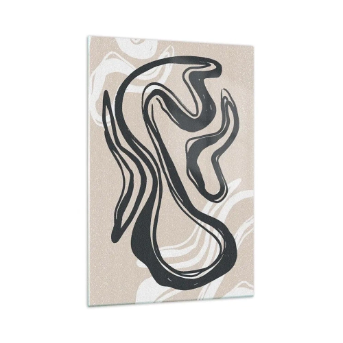 Obraz na skle - Znásobená exprese - 70x100 cm