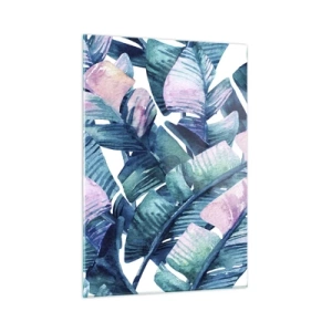Obraz na skle - V banánovém háji - 50x70 cm