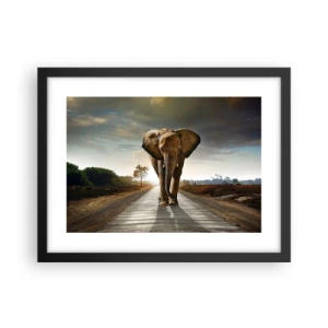 Plakát v černém rámu - A vůbec ne ve skladu porcelánu - 40x30 cm