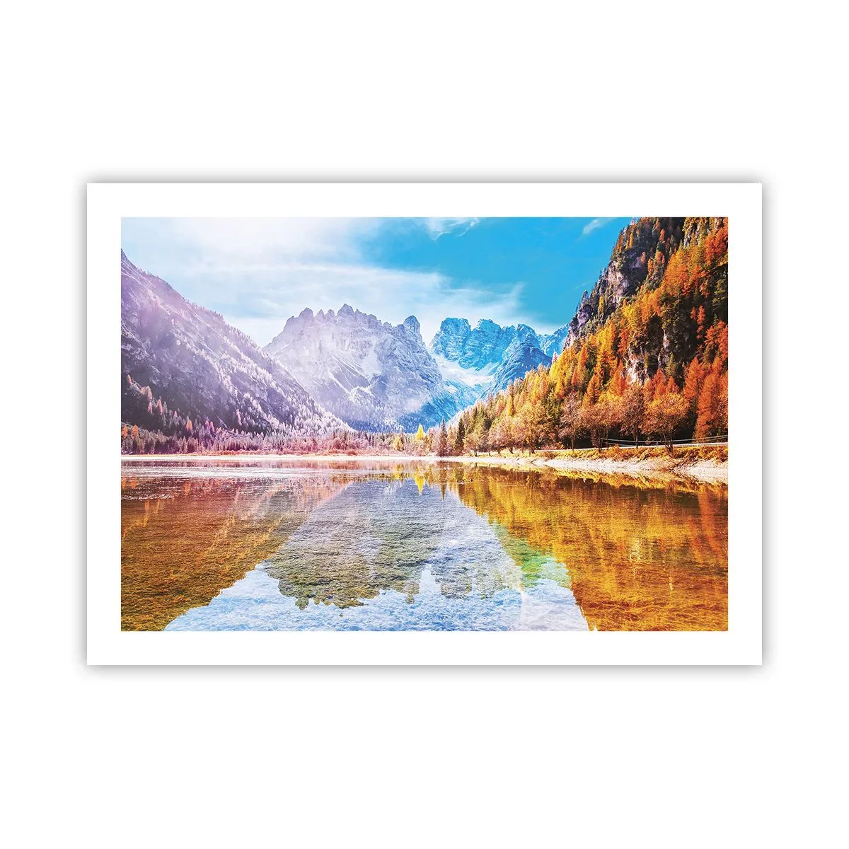 Plakát - A v horách už je podzim - 70x50 cm
