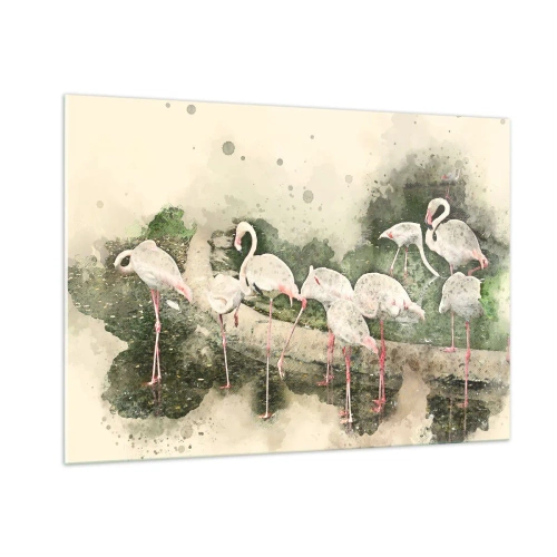 Obraz na skle - Exotický sen - 100x70 cm