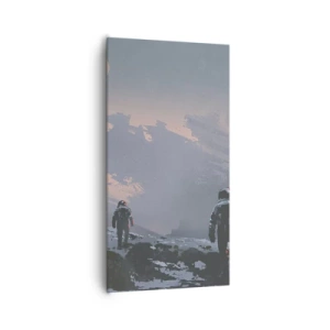 Obraz na plátně - Pod neznámou hvězdou - 65x120 cm