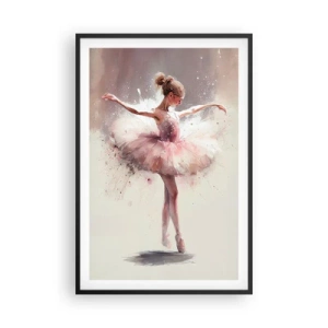 Plakát v černém rámu - Jako mladý pták - 61x91 cm
