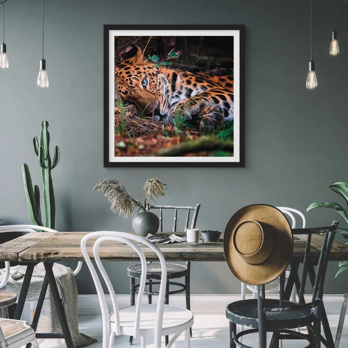 Plakát v černém rámu - Věř mi - 40x40 cm