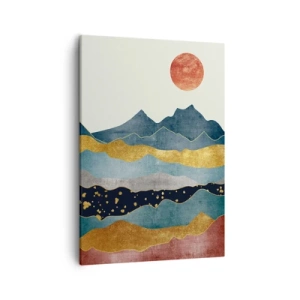 Obraz na plátně - Průřez světem - 50x70 cm