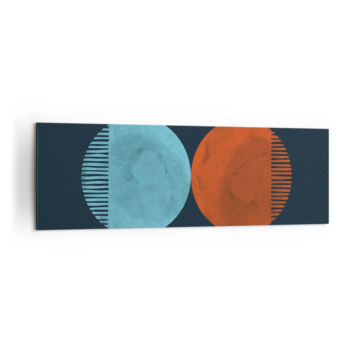 Obraz na plátně - Pouze geometrie? - 160x50 cm