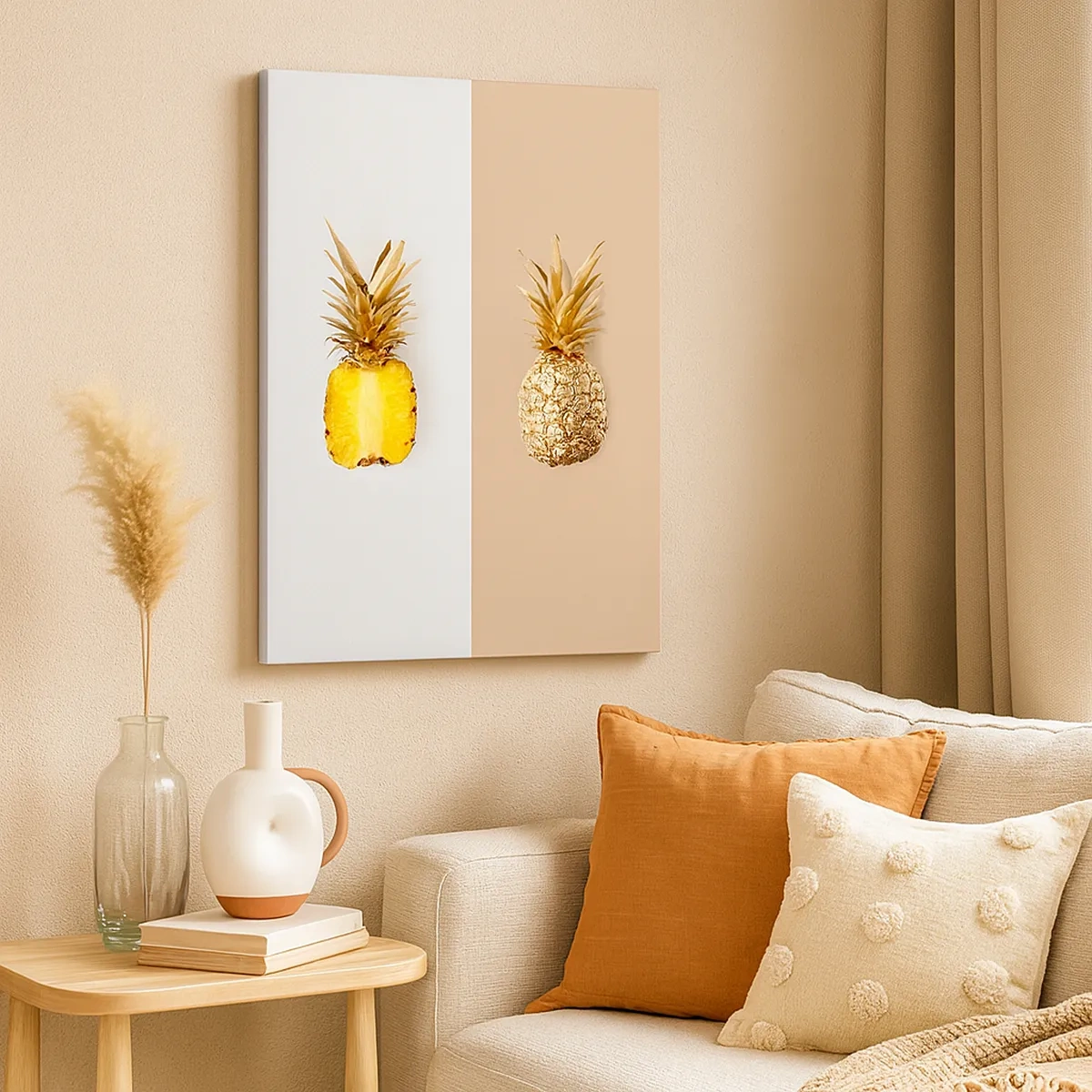 Obraz na plátně - Ananas pro nás - 50x70 cm