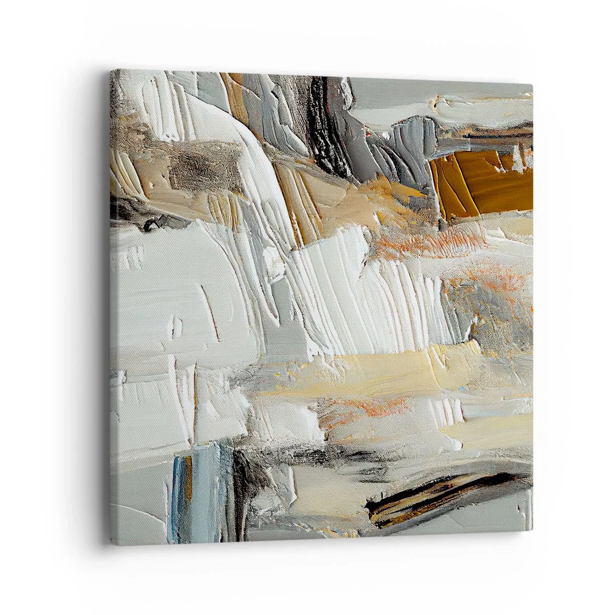 Obraz na plátně - Barevné nahromadění - 40x40 cm