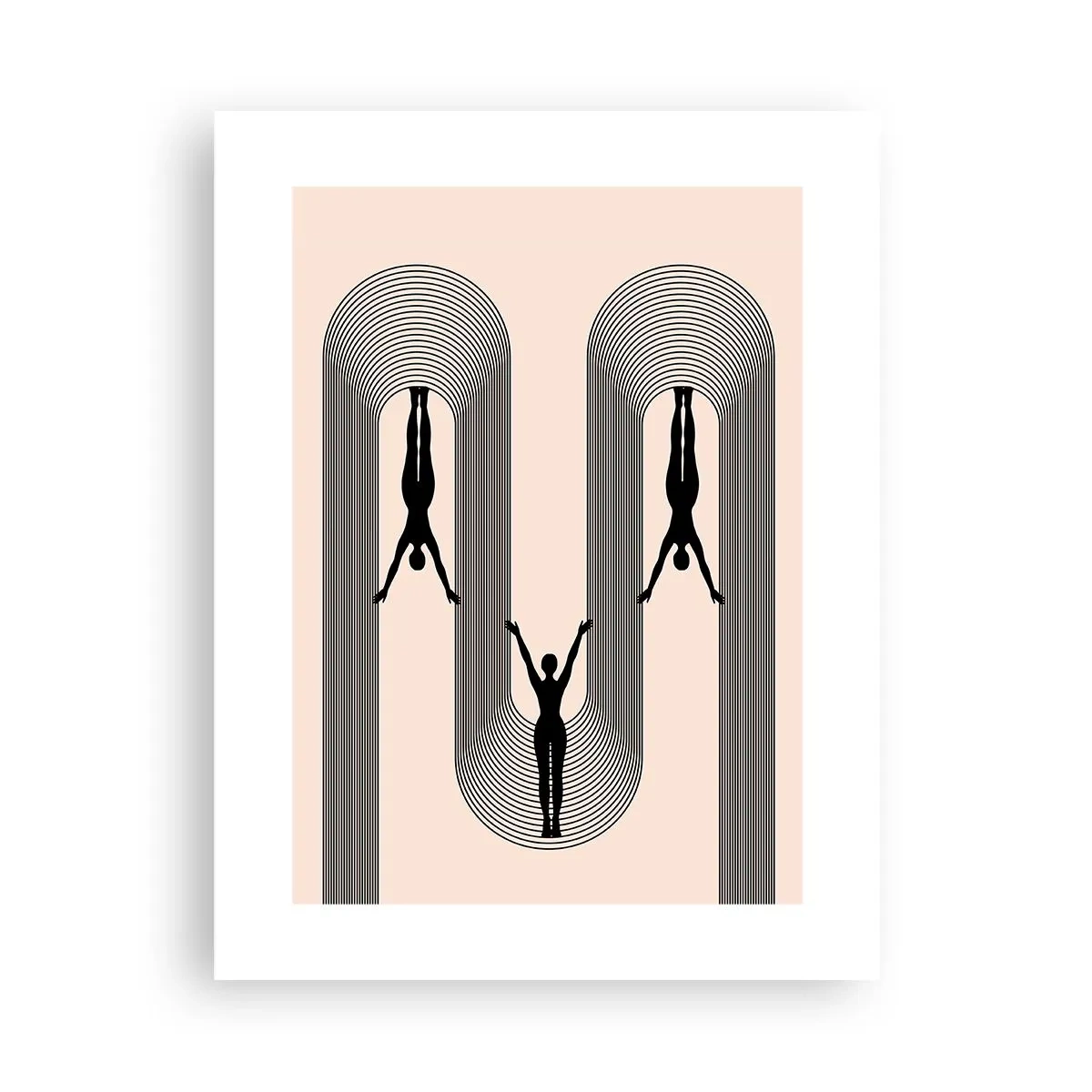 Plakát - Vzhůru nohama - 30x40 cm