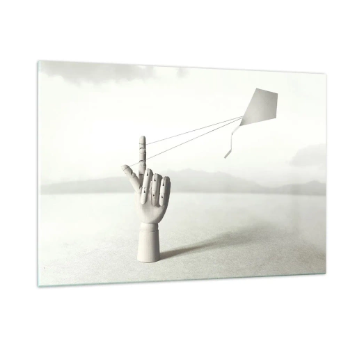 Obraz na skle - Výzva - 120x80 cm