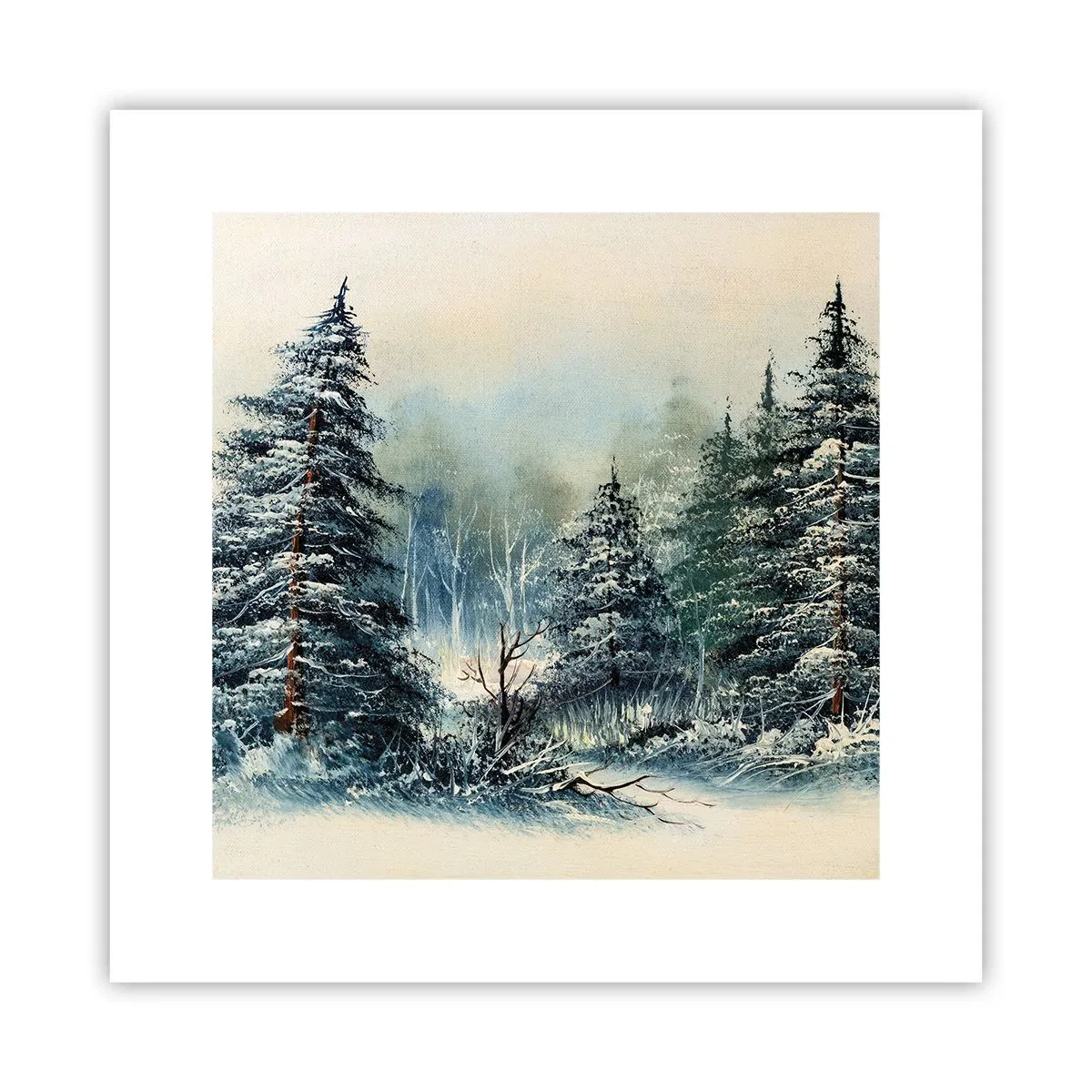 Plakát - Připravení na Vánoce - 30x30 cm
