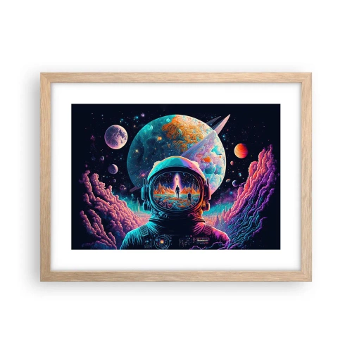 Plakát v rámu světlý dub - Filosofům se to ani nesnilo - 40x30 cm