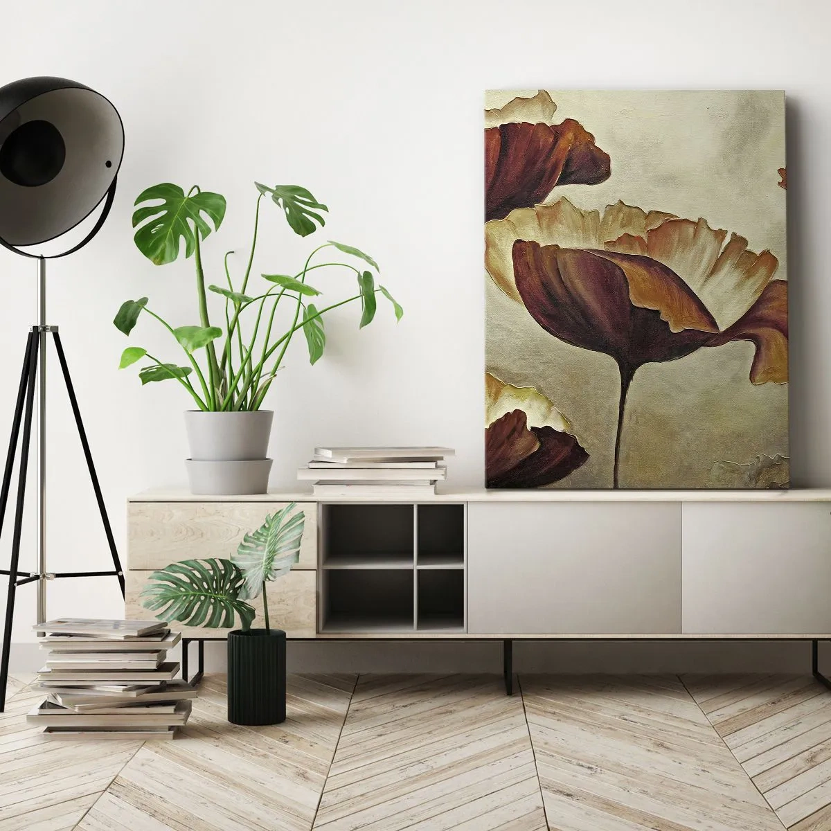 Obraz na plátně - Lán louky - 55x100 cm