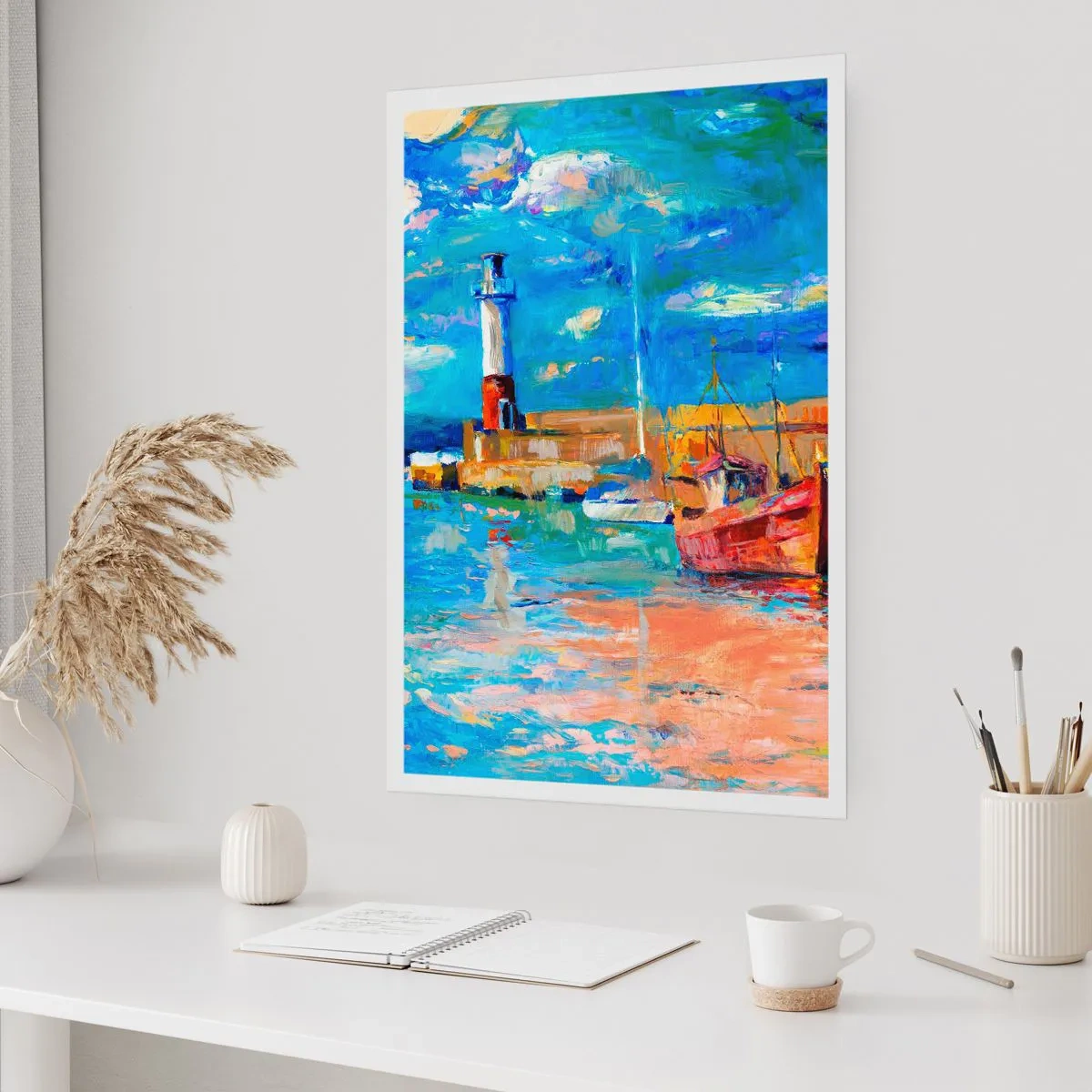 Plakát - Odpoledne v duhové zátoce - 70x100 cm