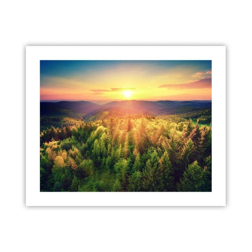 Plakát - Vrcholky a vrcholy - 50x40 cm