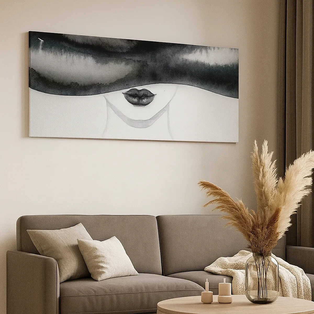 Obraz na plátně - Smyslná záhada - 30x30 cm