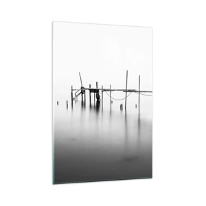 Obraz na skle - A co když svět není? - 80x120 cm