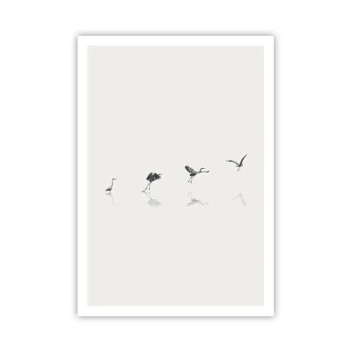 Plakát - Čtyři jednoduché kroky - 70x100 cm