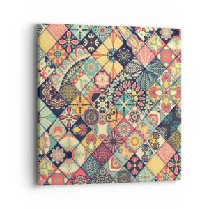 Obraz na plátně - Marokánská vize - 40x40 cm